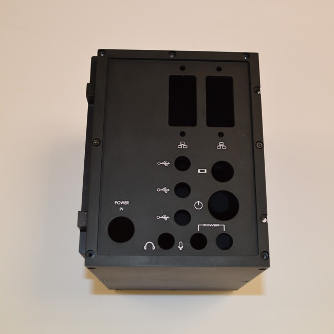 laser marking anodised aluminium